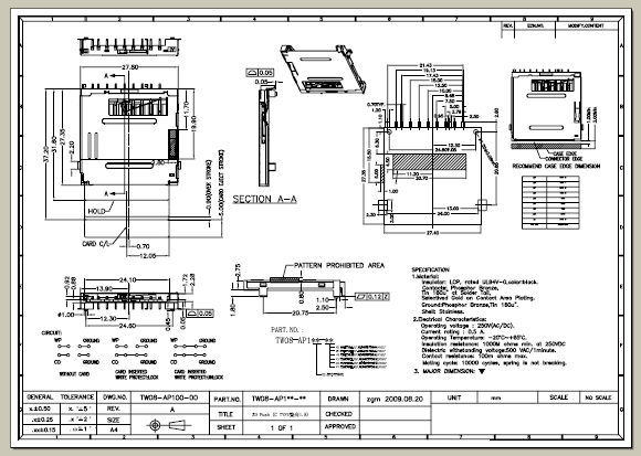 SD PUSH conn (C YTPE垫高1.80)