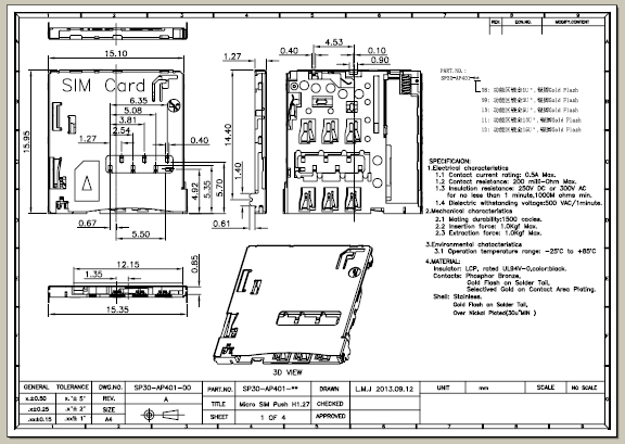 Micro SIM Push H1.27