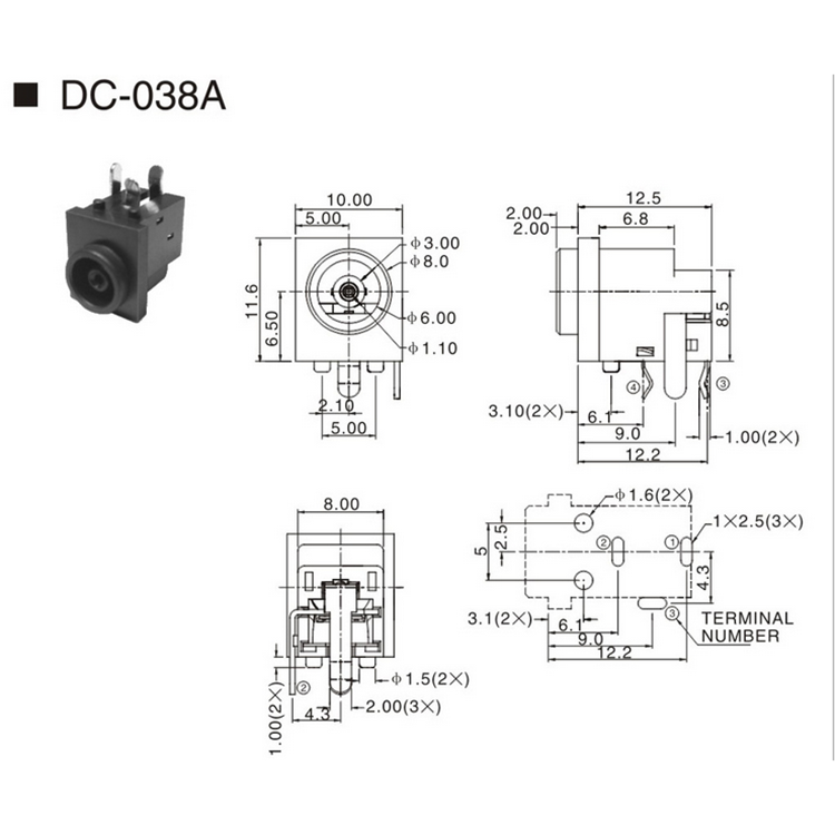 DC插座笔记本