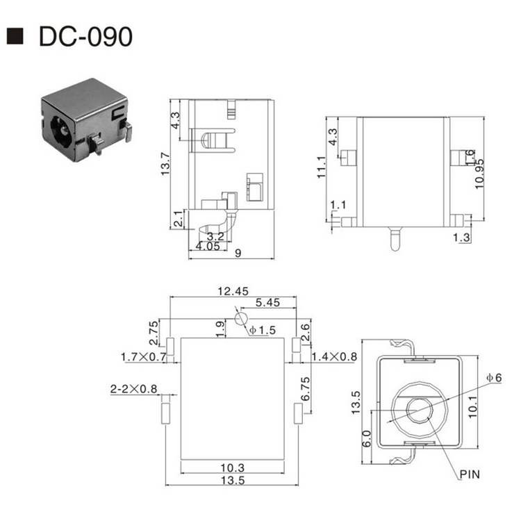 DC插座笔记本	