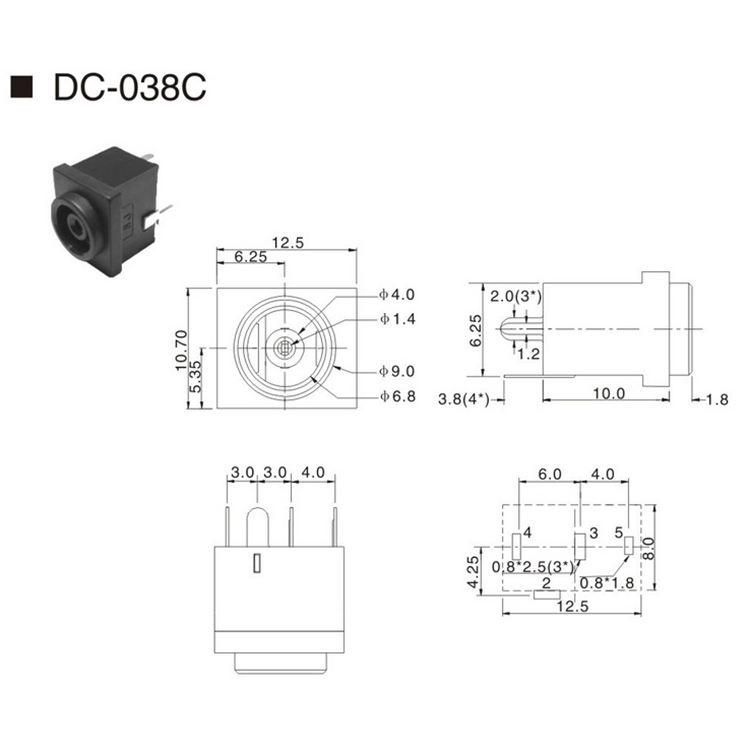 DC插座笔记本