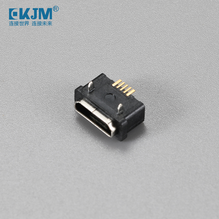 MICRO USB 防水6级板上短头